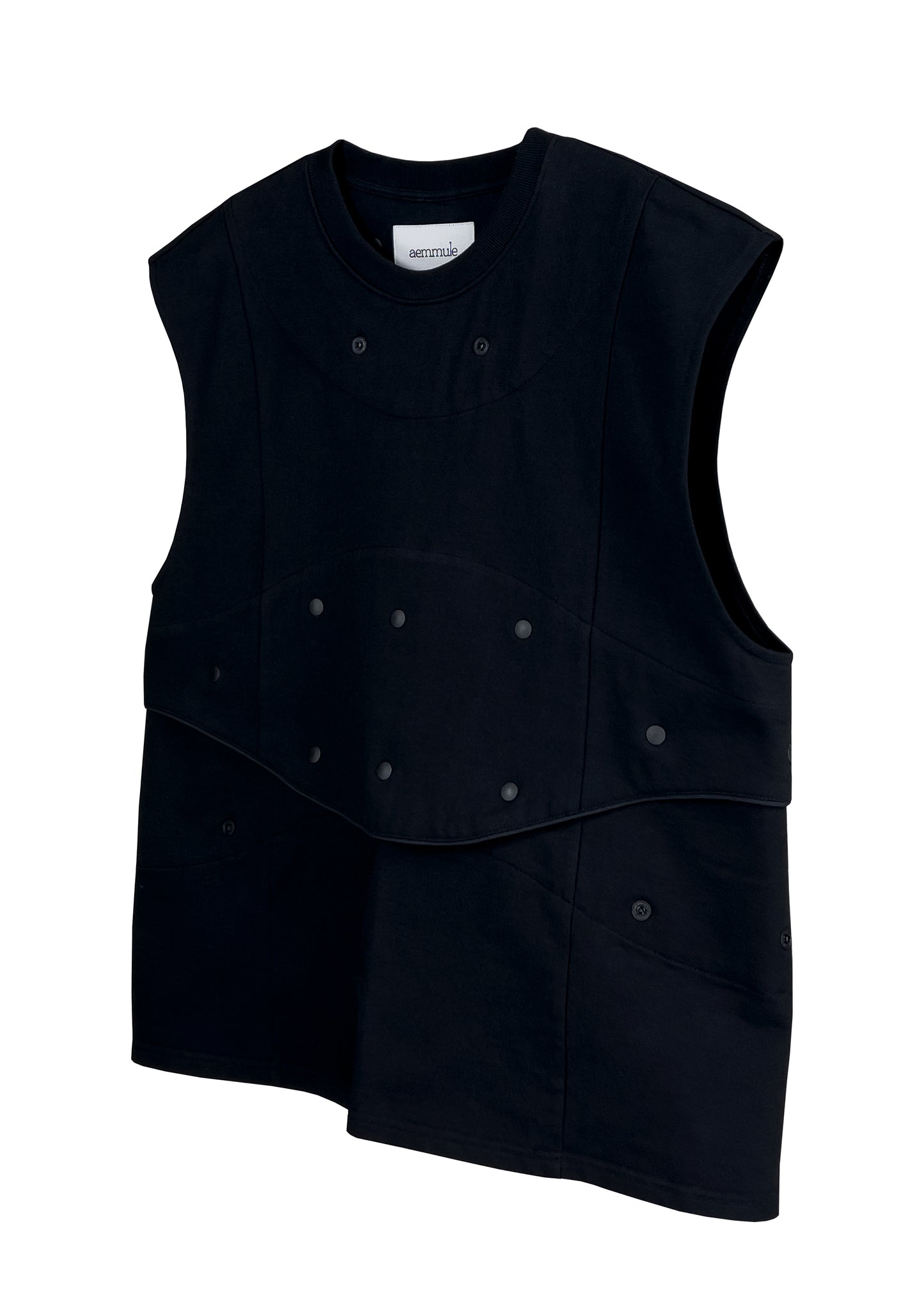 Wavy line vest