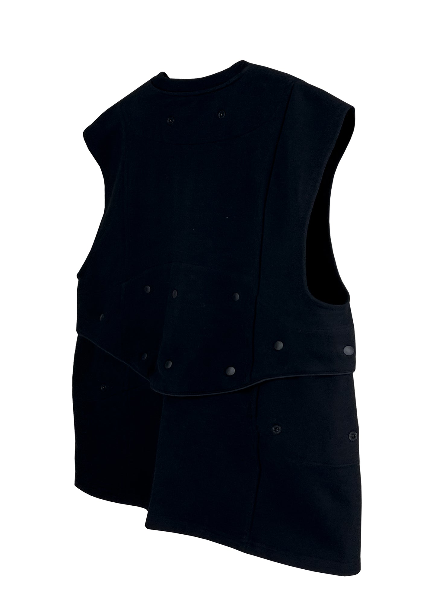 Wavy line vest