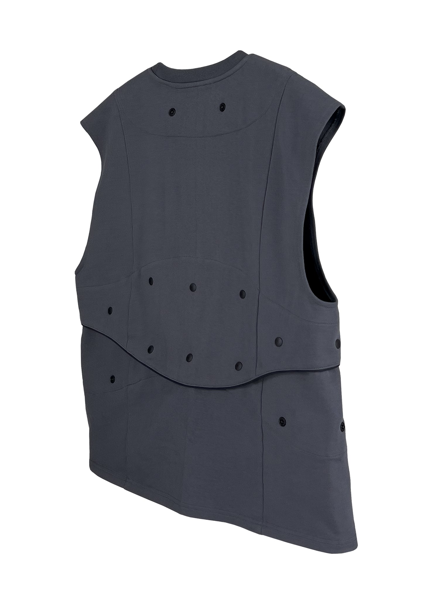 Wavy line vest